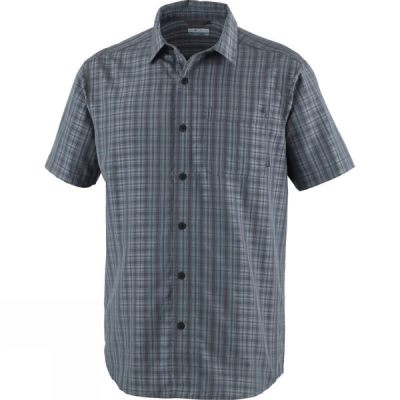 Camisa Columbia Endless Trail II Manga Corta Hombre - Gris - Chile LVR094215